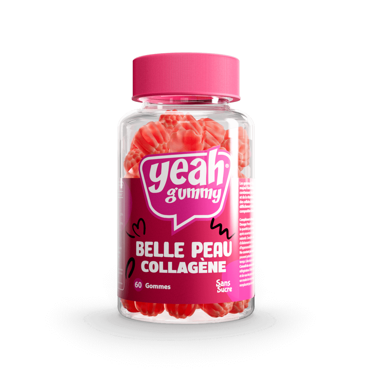 Gummies au collagène pour une belle peau