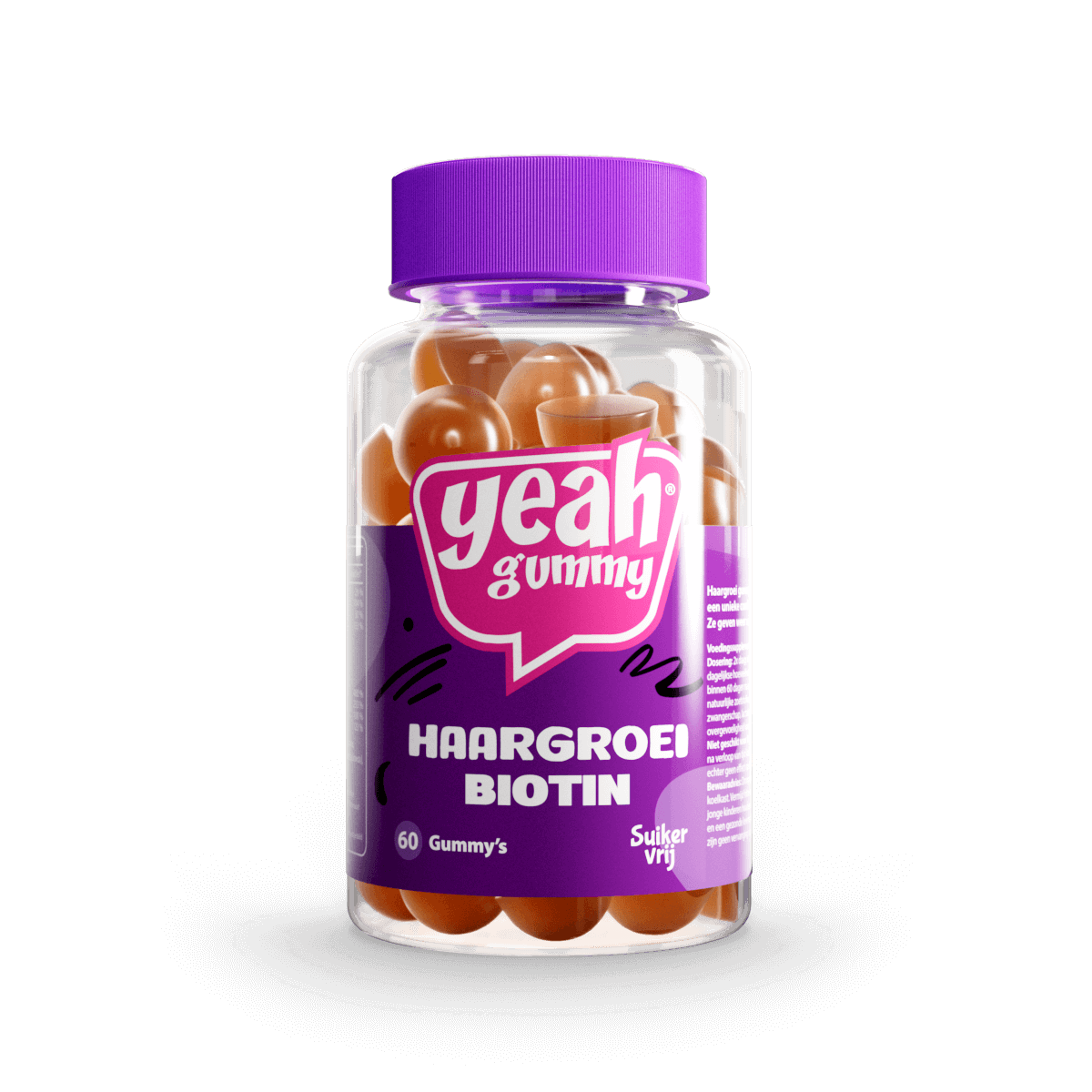 Haargroei biotine gummies